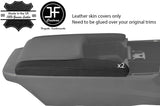 BLACK STITCH 2X CONSOLE SIDE TRIM LEATHER COVER FITS HONDA CIVIC MK10 2017-2019