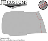 RED STITCH ROOF HEADLINING LIGHT GREY LUXE SUEDE COVER FOR VW GOLF MK4 3DOOR