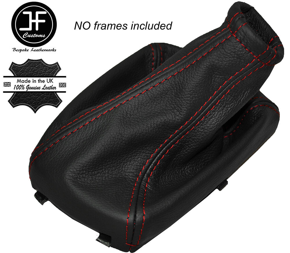 RED STITCHING LEATHER GEAR GAITER SHIFT BOOT FITS SUZUKI RENO 2004-2008