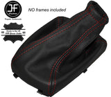 RED STITCHING LEATHER GEAR GAITER SHIFT BOOT FITS SUZUKI RENO 2004-2008