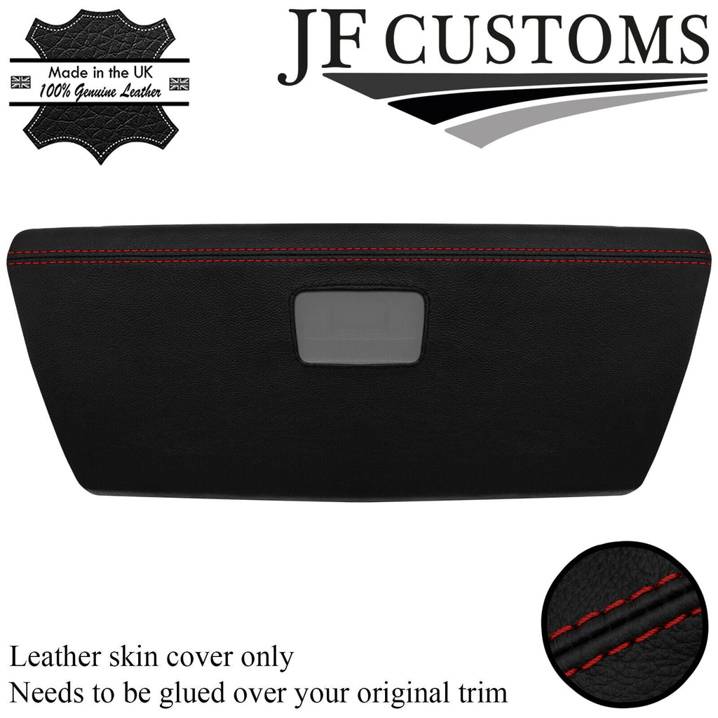 D RED STITCH LEATHER GLOVEBOX TRIM COVER FOR LAND ROVER DISCOVERY MK1 94-98
