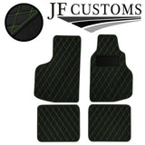 GREEN DIAMOND VINYL 4XTAILORED FLOOR CARPET FOR VW GOLF MK1 CONVERTIBLE JF1