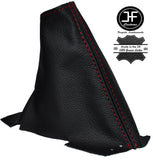 RED STITCHING REAL LEATHER HANDBRAKE GAITER FITS VOLVO S80 1998-2006 NEW