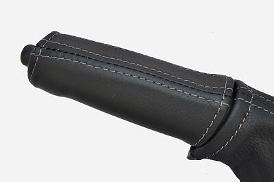 grey stitch FITS LAND ROVER RANGE ROVER P38 95-2002 HANDBRAKE HANDLE COVER ONLY