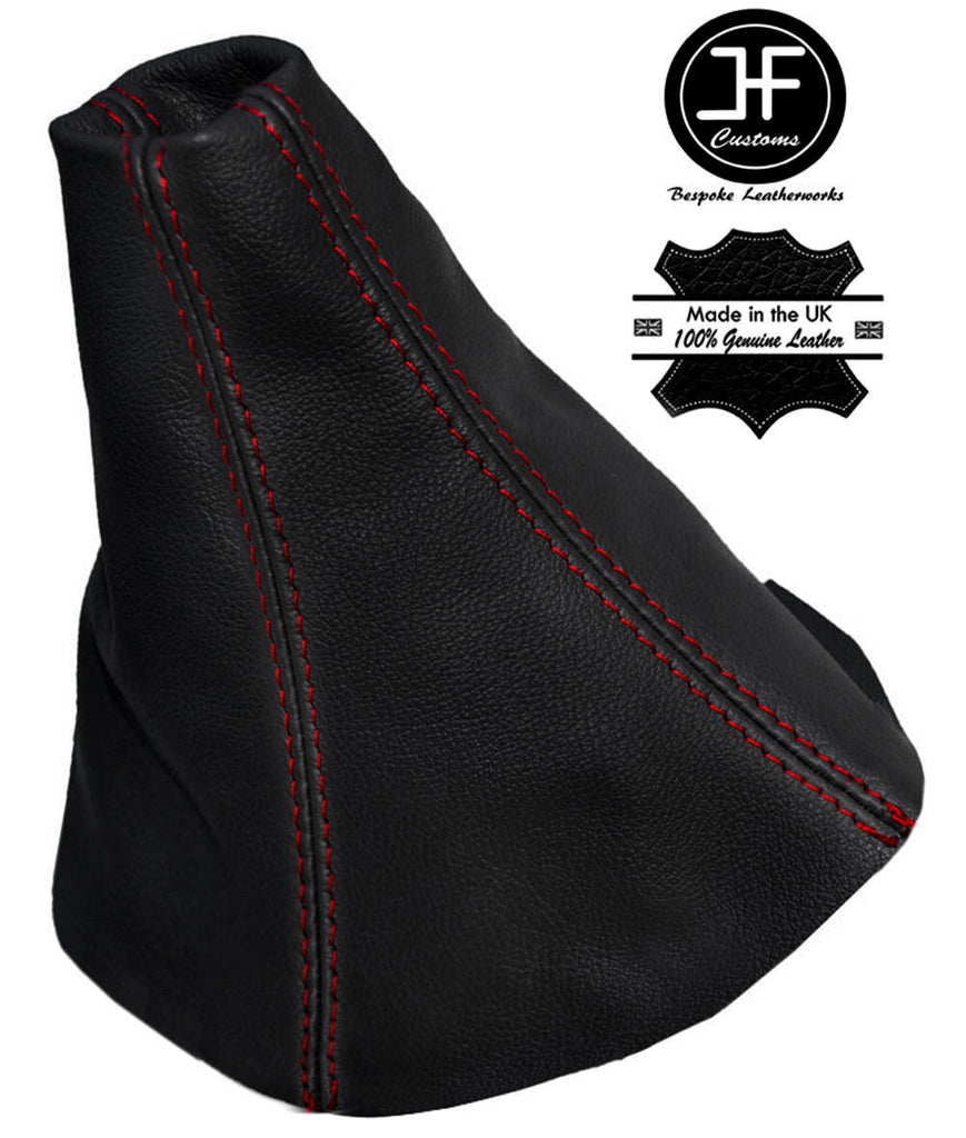 RED STITCHING LEATHER GEAR GAITER FITS VAUXHALL ASTRA H MK5 2004-2014 CUSTOM NEW