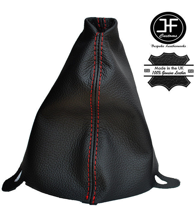 RED STITCH LEATHER HANDBRAKE GAITER FITS BMW MINI COOPER S ONE R50 R53 01-05