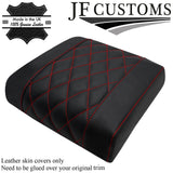 RED STITCH CONSOLE CUBBY BOX LID COVER FOR LAND ROVER DEFENDER 07-16 DSG3