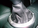 FITS AUDI TT BLACK GEAR GAITER LEATHER SHIFT BOOT NEW CUSTOM NEW MADE IN UK
