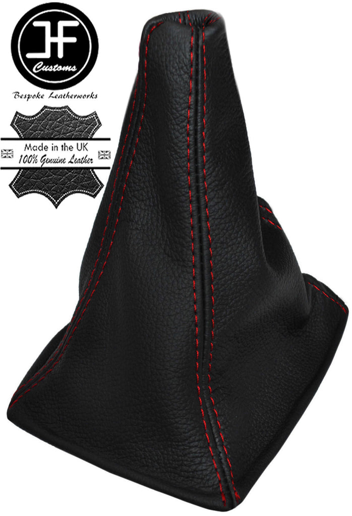 RED STITCH REAL LEATHER GEAR GAITER FOR TOYOTA JZX110 VEROSSA 2001-2004