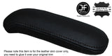 BLACK STITCHING ARMREST LEATHER COVER FITS AUDI TT TTS TTRS 2007-2014 CUSTOM NEW