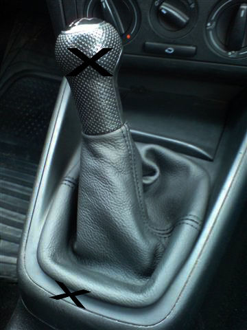 BLACK QUALITY GEAR GAITOR FITS VW GOLF Mk4 98-03 NEW COVER MADE IN UK