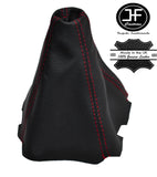 RED STITCH FITS AUDI A4 B5 1995-1997 GEAR GAITER COVER LEATHER SHIFT BOOT
