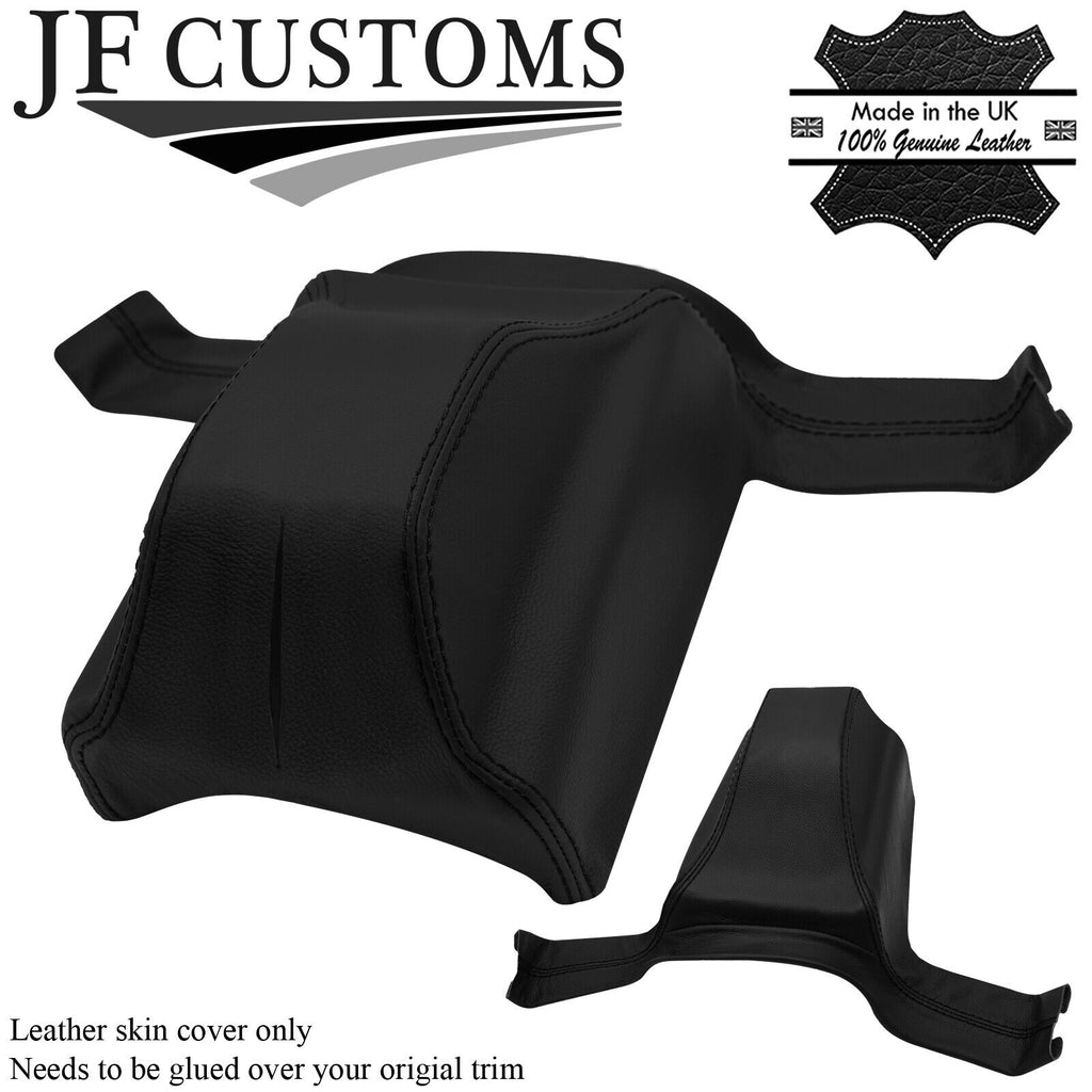 BLACK STITCH HANDBRAKE HOUSING LEATHER COVER FITS MERCEDES SL C107 R107 71-89