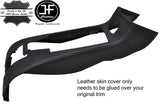 WHITE  STITCH REAR CENTER CONSOLE STORAGE TRIM LTHR COVER FITS BMW Z4 E85 03-09
