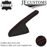 RED STITCHING FITS FIAT 500 & ABARTH 2007-2013 SLIM HANDBRAKE LEATHER GAITER
