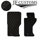 CREAM DIAMOND VINYL 2X TAILORED FLOOR CARPETS FOR MAZDA MX5 MK4 15-18 JF1