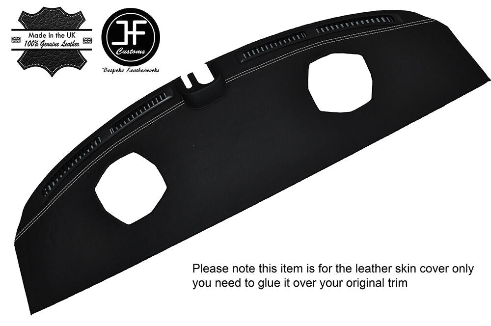 WHITE STITCH PARCEL SHELF LEATHER COVER FITS NISSAN SKYLINE GTS GTR R33 93-98