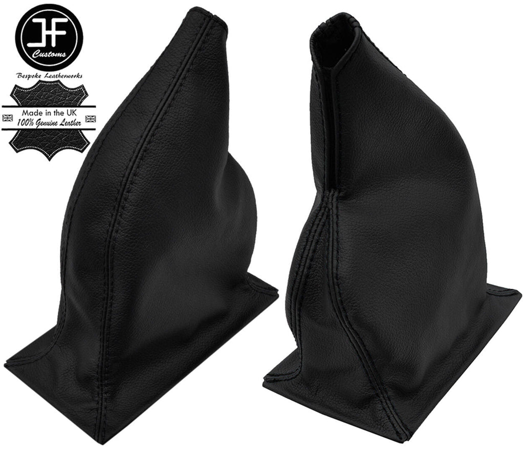 BLACK STITCH LEATHER HANDBRAKE GAITER FITS TOYOTA LAND CRUISER 75 76 78 79 80