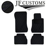 BLUE DIAMOND VINYL 4X TAILORED FLOOR CARPETS FOR MERCEDES E CLASS W211 02-05 JF1