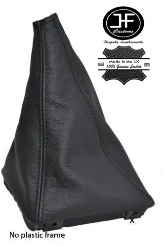 BLACK STITCHING GEAR GAITER LEATHER COVER FOR VOLKSWAGEN VW GOLF MK1 1974-1983