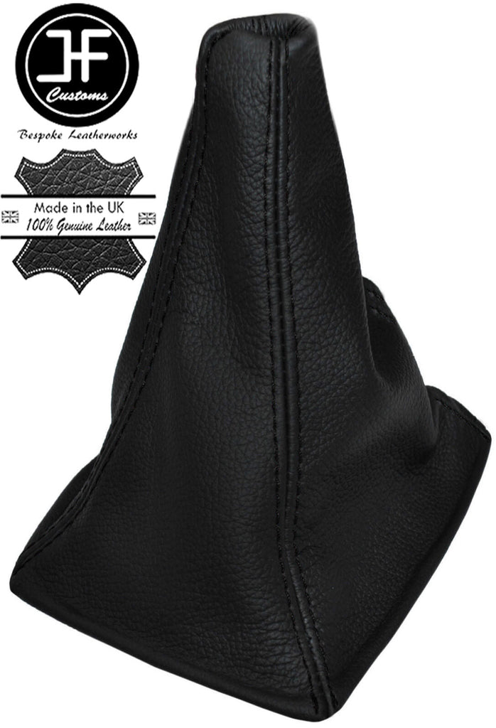 BLACK STITCH REAL LEATHER GEAR GAITER FITS SUZUKI GRAND VITARA 2003-2005