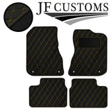YELLOW DIAMOND VINYL 4XTAILORED FLOOR CARPET FOR ROVER 75 V8 MG ZT 01-05 JF1