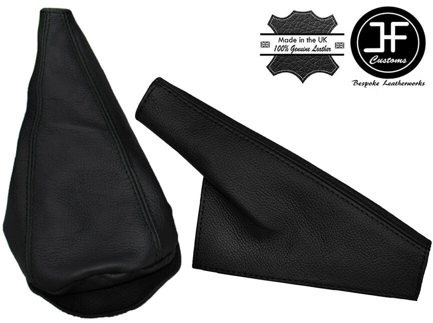 BLACK STITCH LEATHER FOR MINI COOPER CLASSIC UP TO 2000 GEAR+HANDBRAKE GAITER
