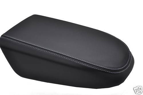 FITS FORD FOCUS 08+ MK4 ARMREST COVER LEATHER L GREY ST CUSTOM NEW MADE IN UK