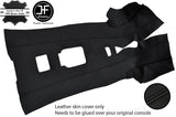 BLACK STITCH CENTRE CONSOLE TUNNEL REAL LEATHER COVER FOR HONDA S2000 AP1 99-03