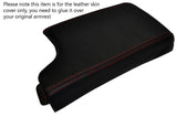 RED STITCH ARMREST LEATHER SKIN COVER FITS PONTIAC GRAND PRIX 2004-2008