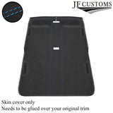 LIGHT BLUE STITCH D GREY LUXE SUEDE HEADLINER COVER FITS HONDA CIVIC EJ9 96-01