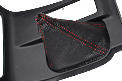 FITS TOYOTA 4 RUNNER 4WD 4X4 96-02 SHIFT BOOT red stitch CUSTOM NEW MADE IN UK