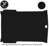 BROWN STITCH LUXE SUEDE HEADLINER ROOF COVER FITS FORD FIESTA MK3 XR2I 3 DOOR