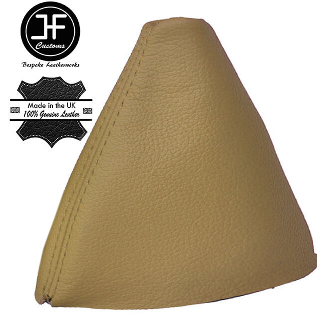 CREAM LEATHER FITS MGTF MG TF 2001+ LEATHER GEAR STICK GAITER GAITOR BOOT