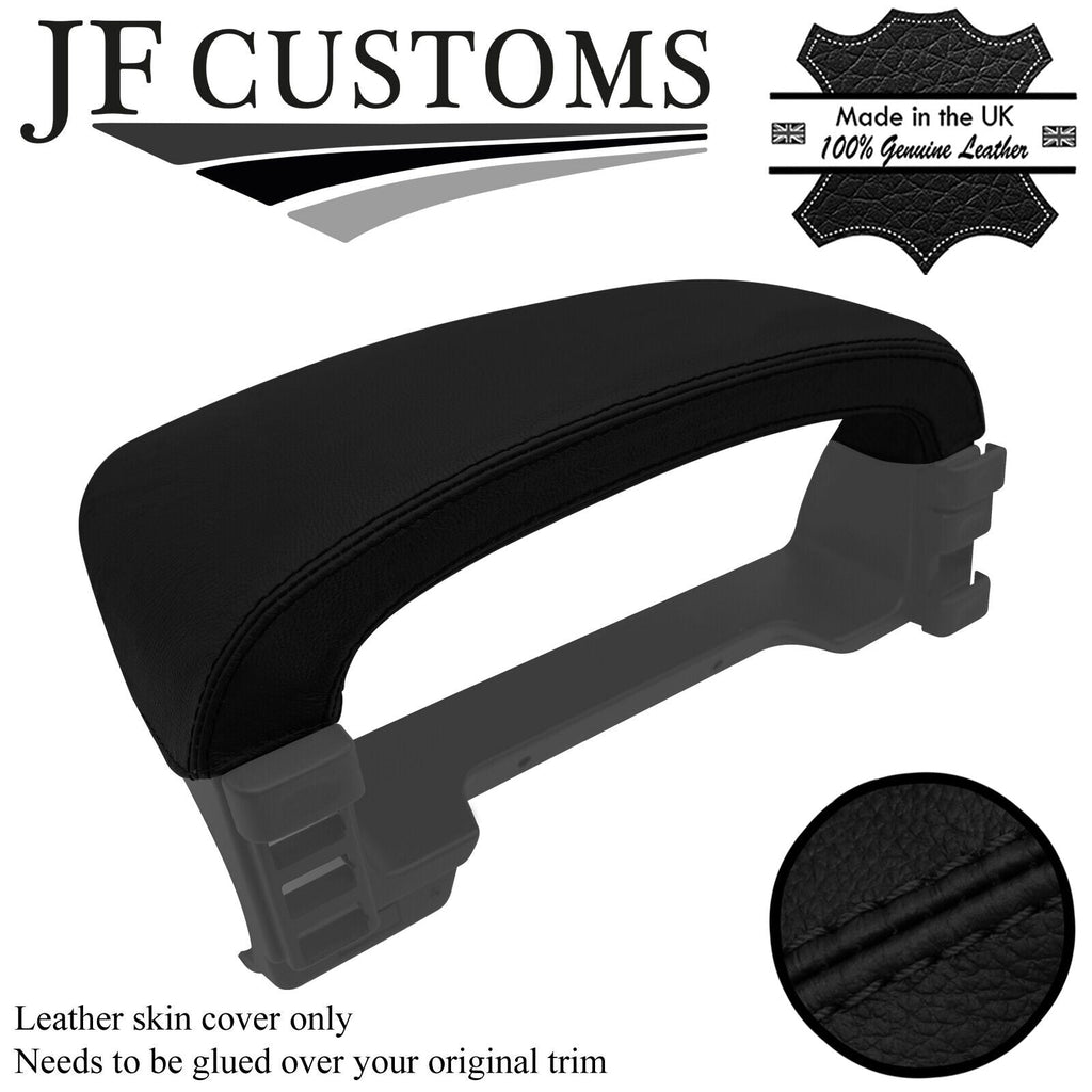 BLACK STITCH LEATHER SPEEDO BINNACLE COVER FOR LAND ROVER DISCOVERY MK2 96-04