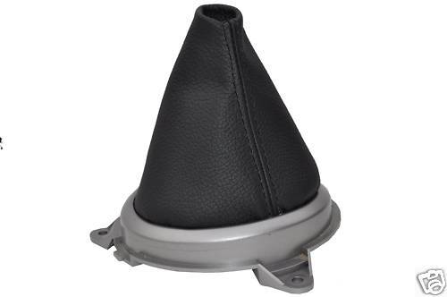 FITS HONDA JAZZ GEAR GAITER SHIFT BOOT BLACK STITCH 02-08 CUSTOM NEW MADE IN UK