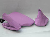 FITS BMW E36 E46 GEAR HANDBRAKE ARMREST COVER SET PINK CUSTOM NEW MADE IN UK