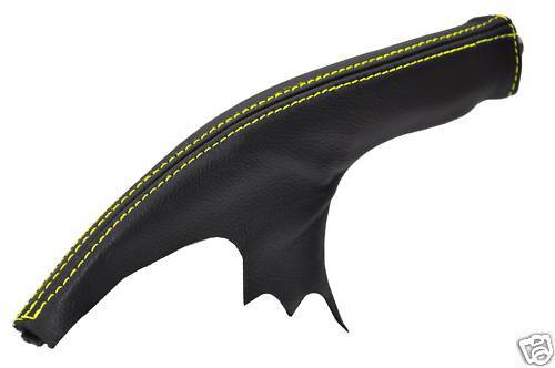 FITS HONDA S2000 HANDBRAKE GAITER LEATHER 99-06 YELLOW ST CUSTOM NEW MADE IN UK