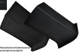 BLACK STITCH 2X D POST PILLARS SKIN COVERS FITS VW T5 TRANSPORTER CARAVELLE