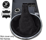 BLACK STITCH REAL SUEDE MANUAL GEAR GAITER FITS LEXUS IS200 MK1 1998-2005