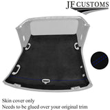 BLUE STITCH CONVERTIBLE HARDTOP ROOF HEADLINING LUXE SUEDE COVER FITS BMW E36