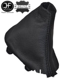 BLACK STITCHING FITS AUDI A3 S3 2001-2012 GEAR STICK GAITER REAL BLACK LEATHER