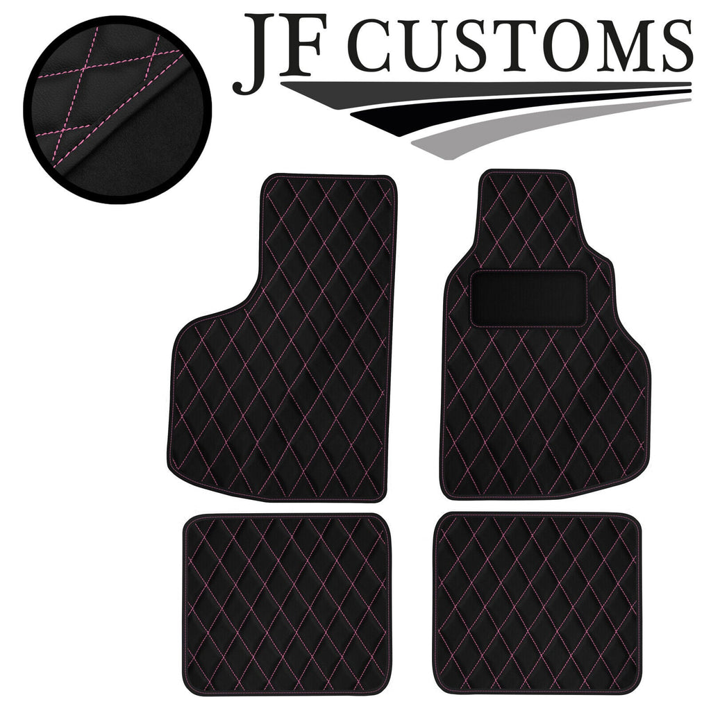 PINK DIAMOND VINYL 4XTAILORED FLOOR CARPET FOR VW GOLF MK1 CONVERTIBLE JF1