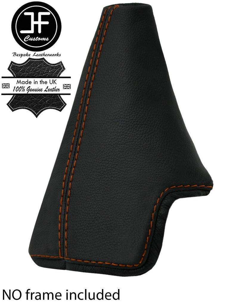 BROWN STITCH TOP GRAIN LEATHER GEAR GAITER FOR RENAULT ALPINE A610 GTV V6