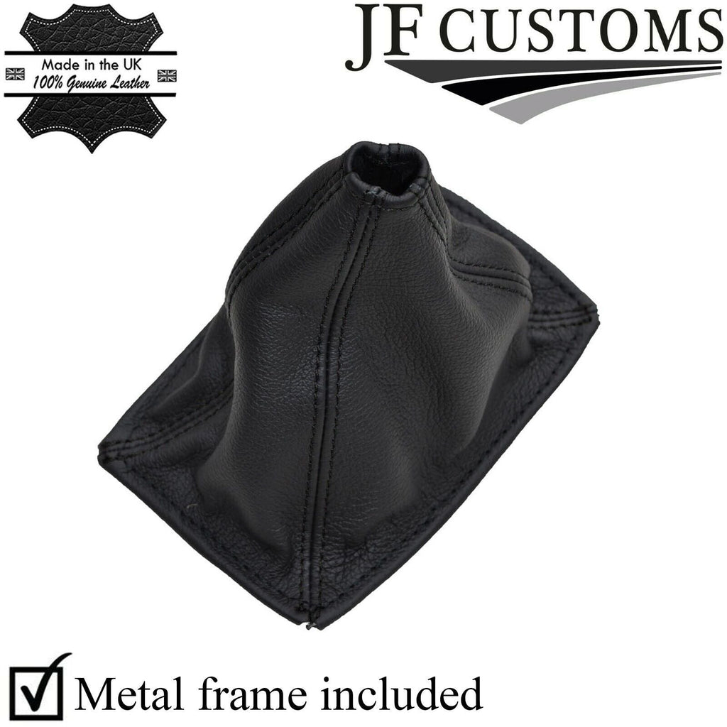 BLACK STITCHING FITS TOYOTA MR2 MK1 AW11 1985-1989 LEATHER GEAR STICK GAITER