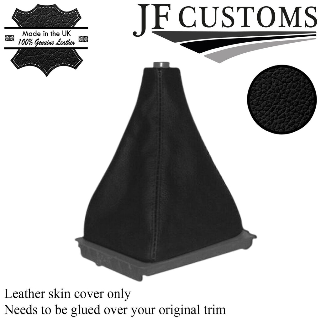 FITS AUDI A6 100 C4 BLACK LEATHER SHIFT BOOT GAITER COVER 91-97 CUSTOM NEW