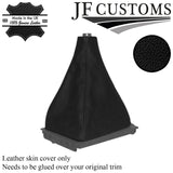 FITS AUDI A6 100 C4 BLACK LEATHER SHIFT BOOT GAITER COVER 91-97 CUSTOM NEW