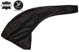 RED STITCH LEATHER SKIN HANDBRAKE GAITER FITS FORD TRANSIT TOURNEO 1996-2000