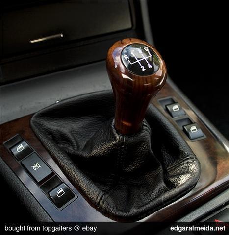 FITS BMW E46 LEATHER GAITER SHIFT BOOT 98-05 BEST QUALITY CUSTOM NEW