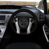 FITS TOYOTA PRIUS MK3 LUXURY LEATHER STEERING WHEEL COVER CUSTOM NEW MADE IN UK